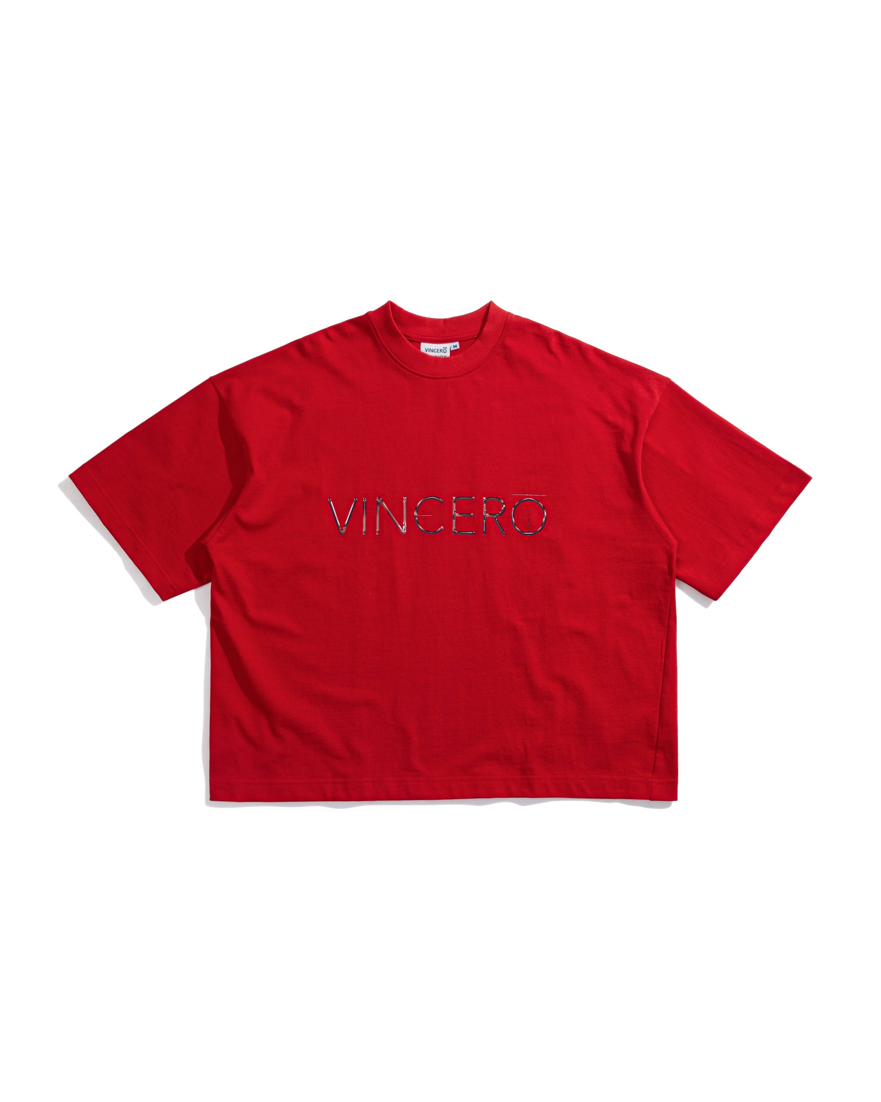 Chrome Logo Tee - Red