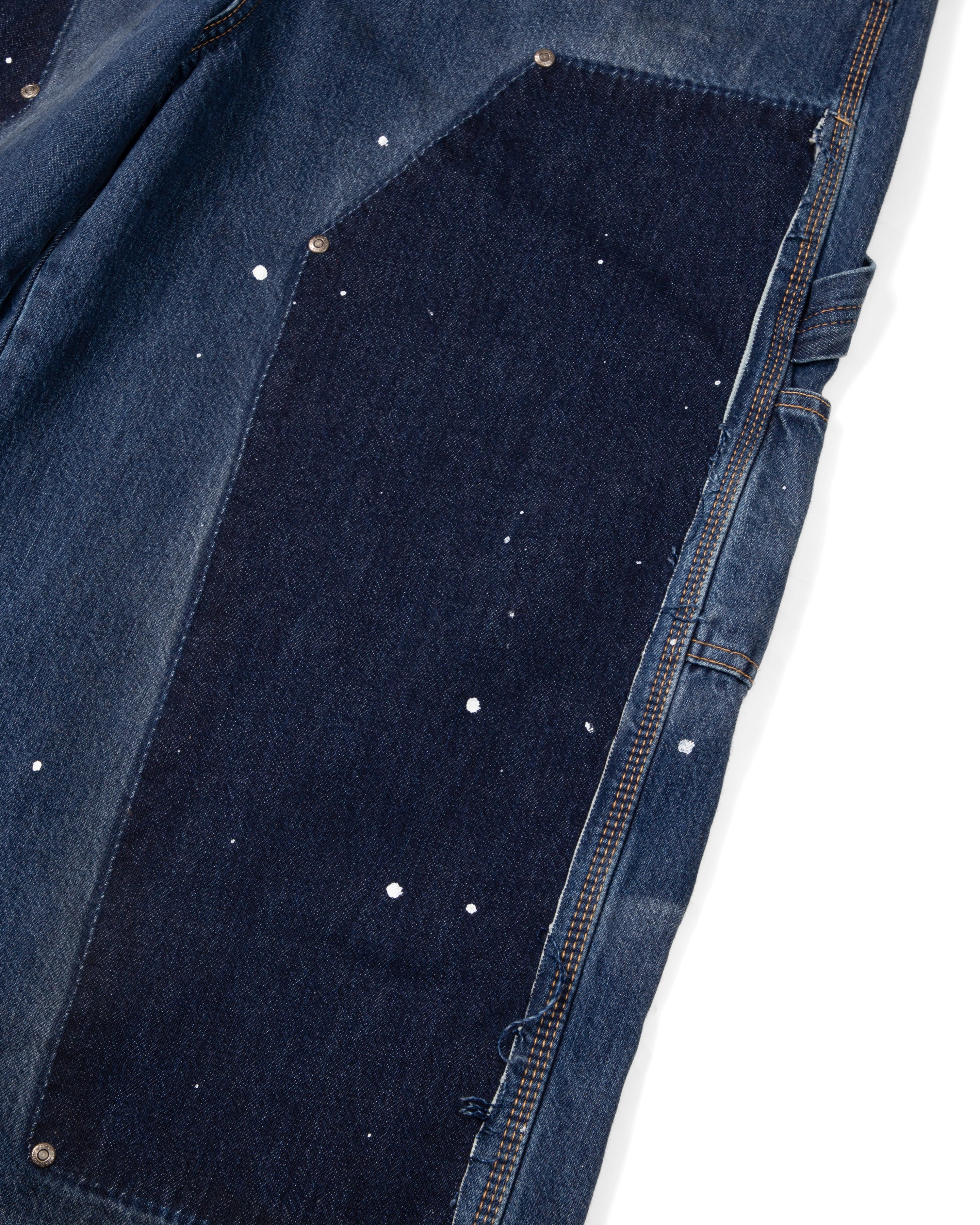 BOLD KNEE JEANS - BLUE