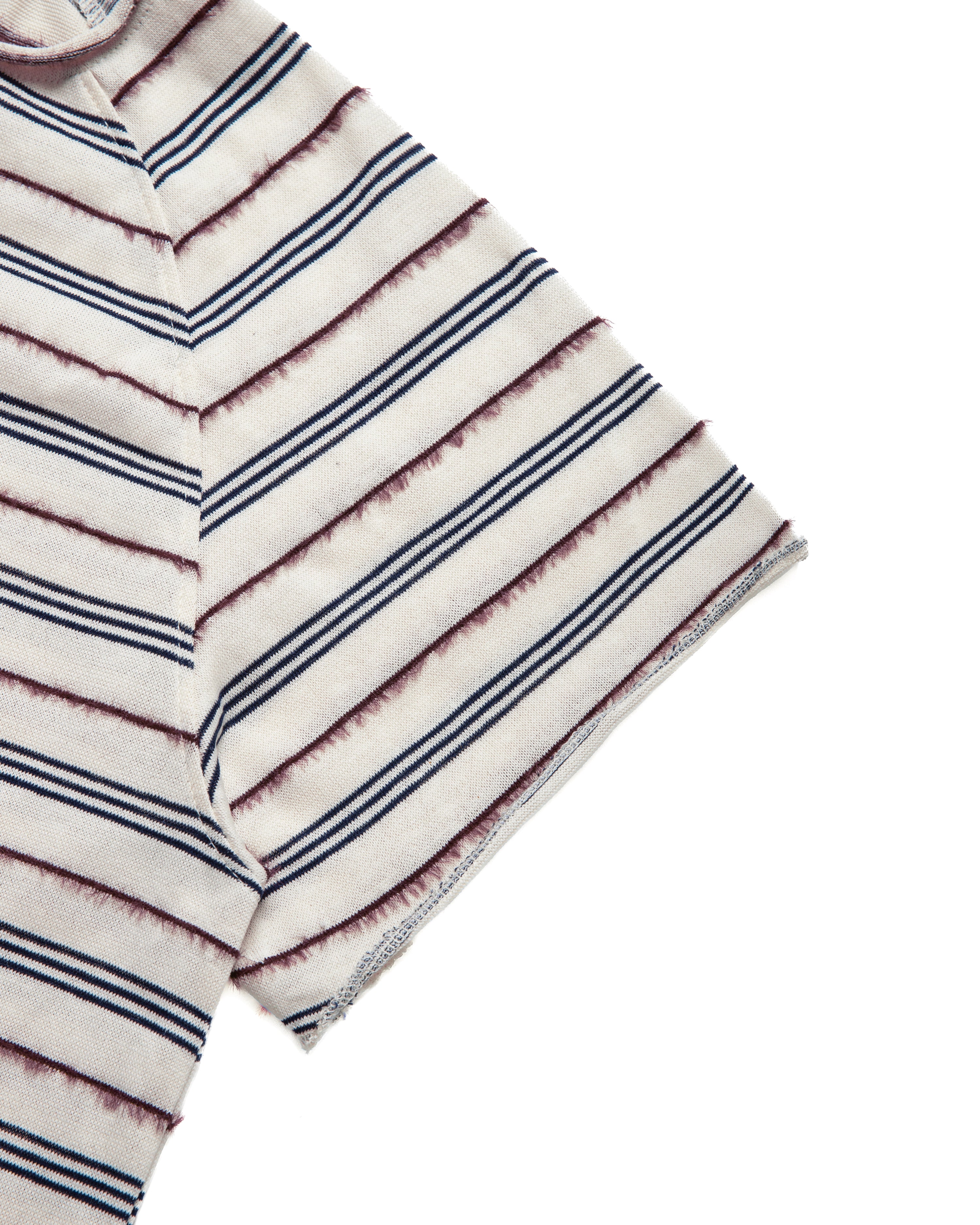 Stripes Raglan Tee - White
