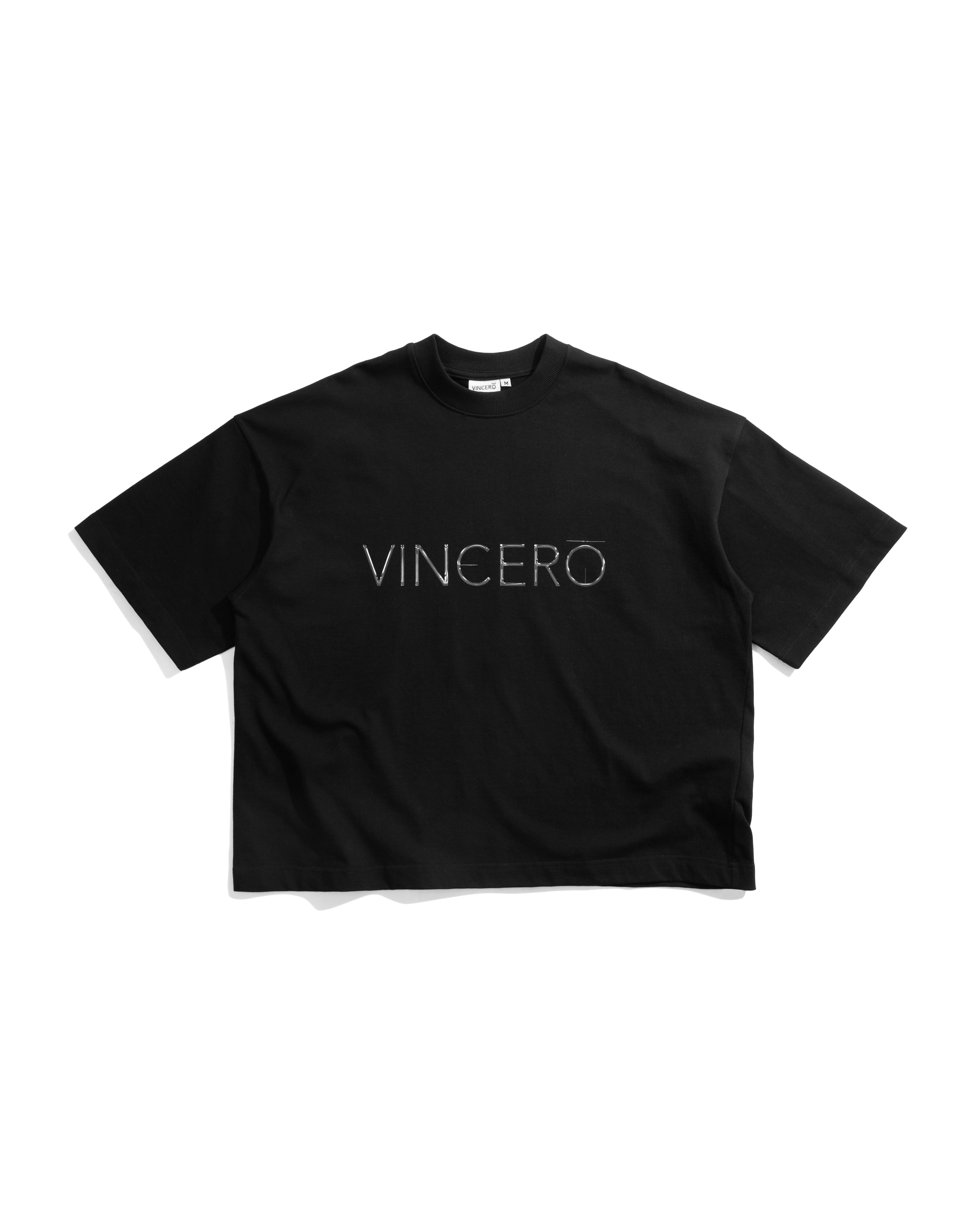 Chrome Logo Tee - Black