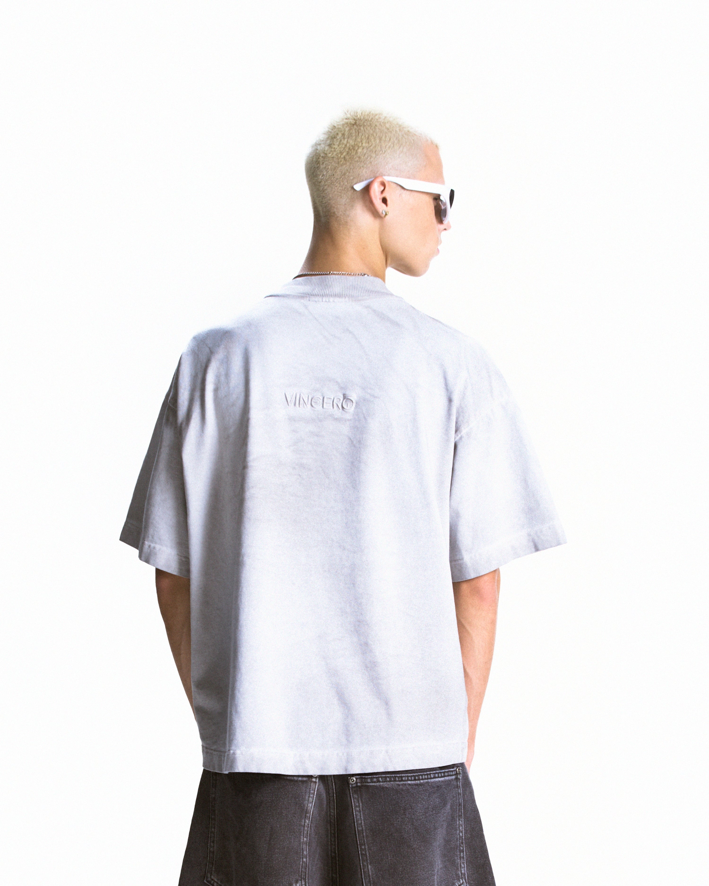 Boxy Tee - Gray
