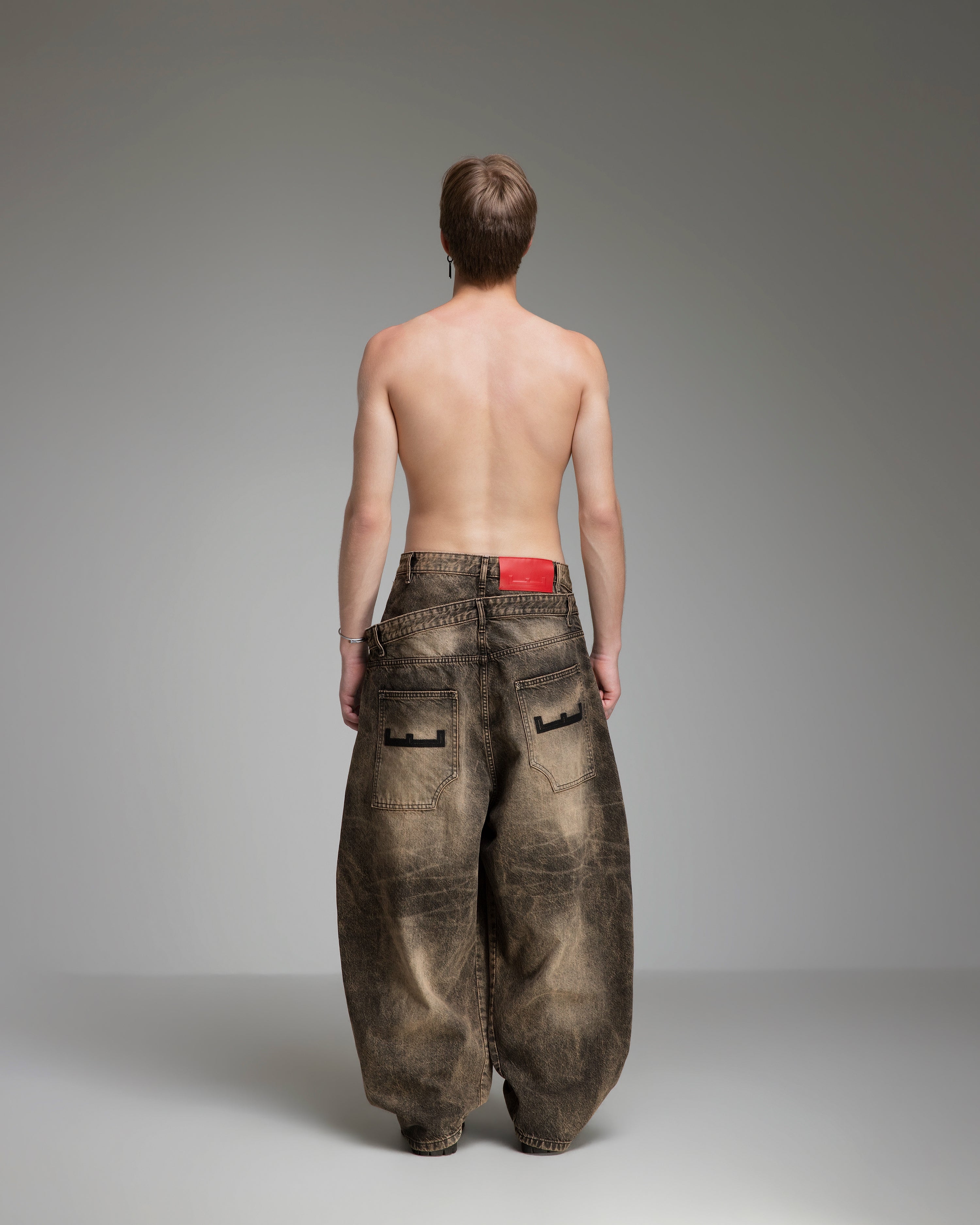 VS Double Waist Pants - Dark Sand
