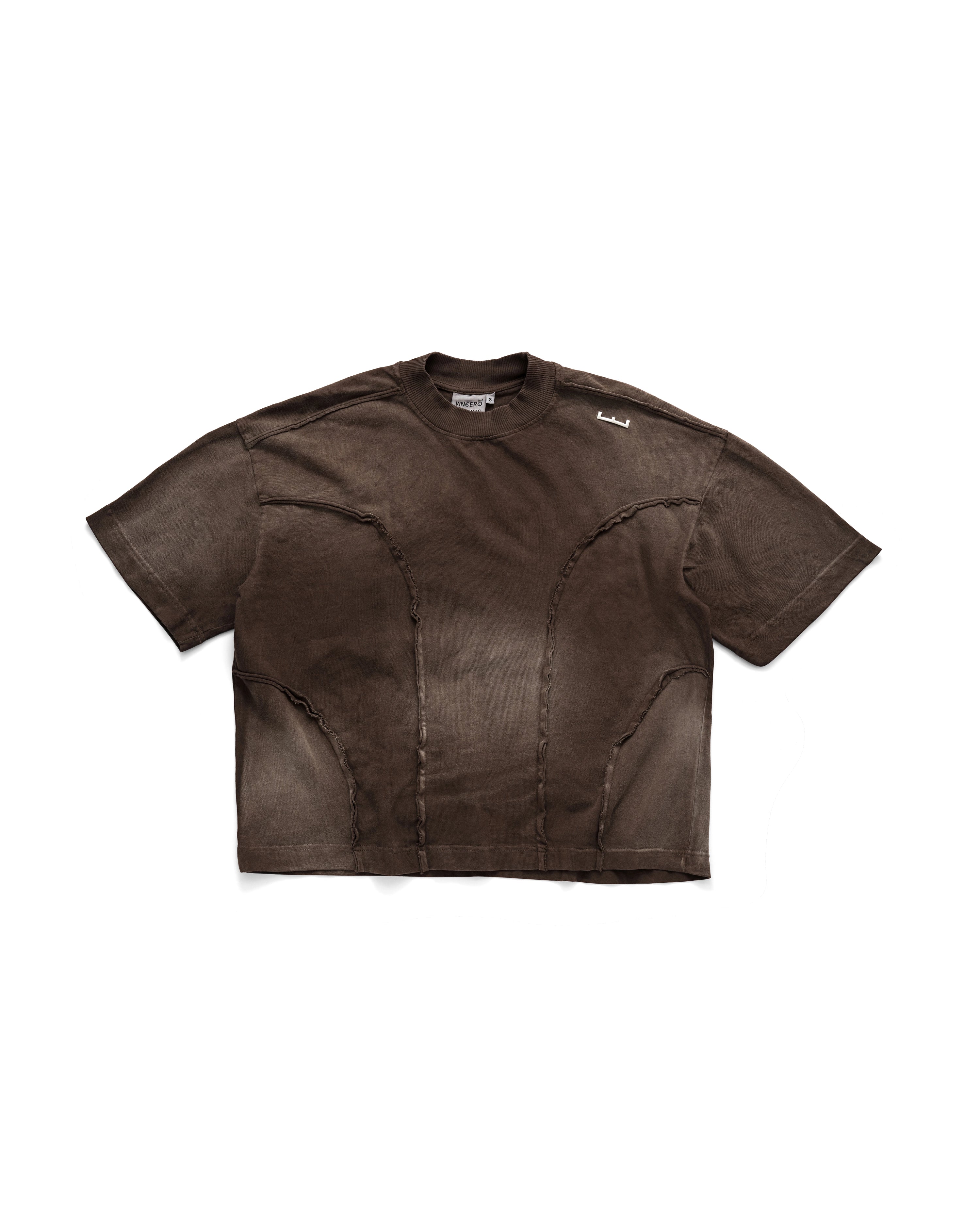 Boxy Tee - Brown