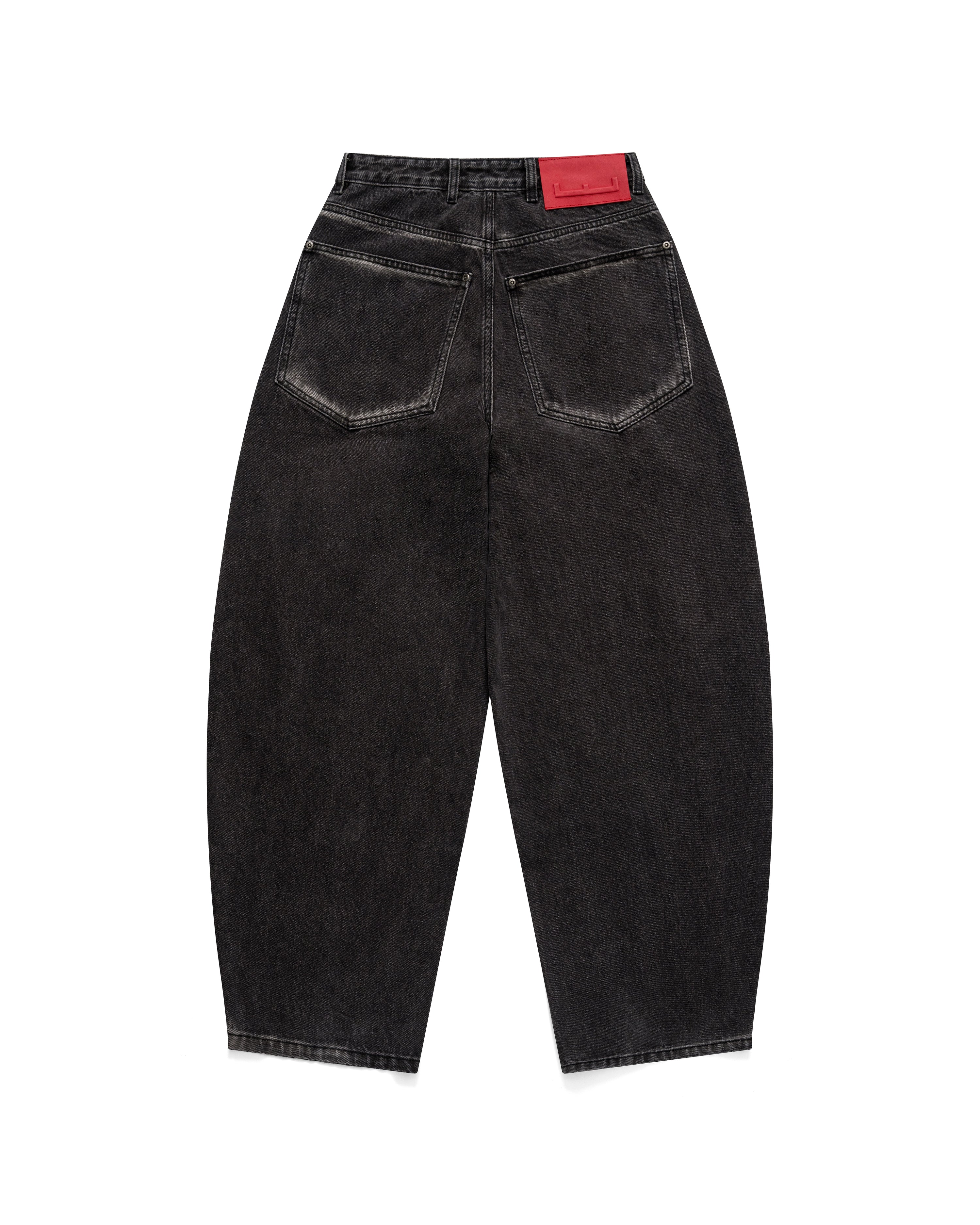 Balloon Jeans - Washed Gray