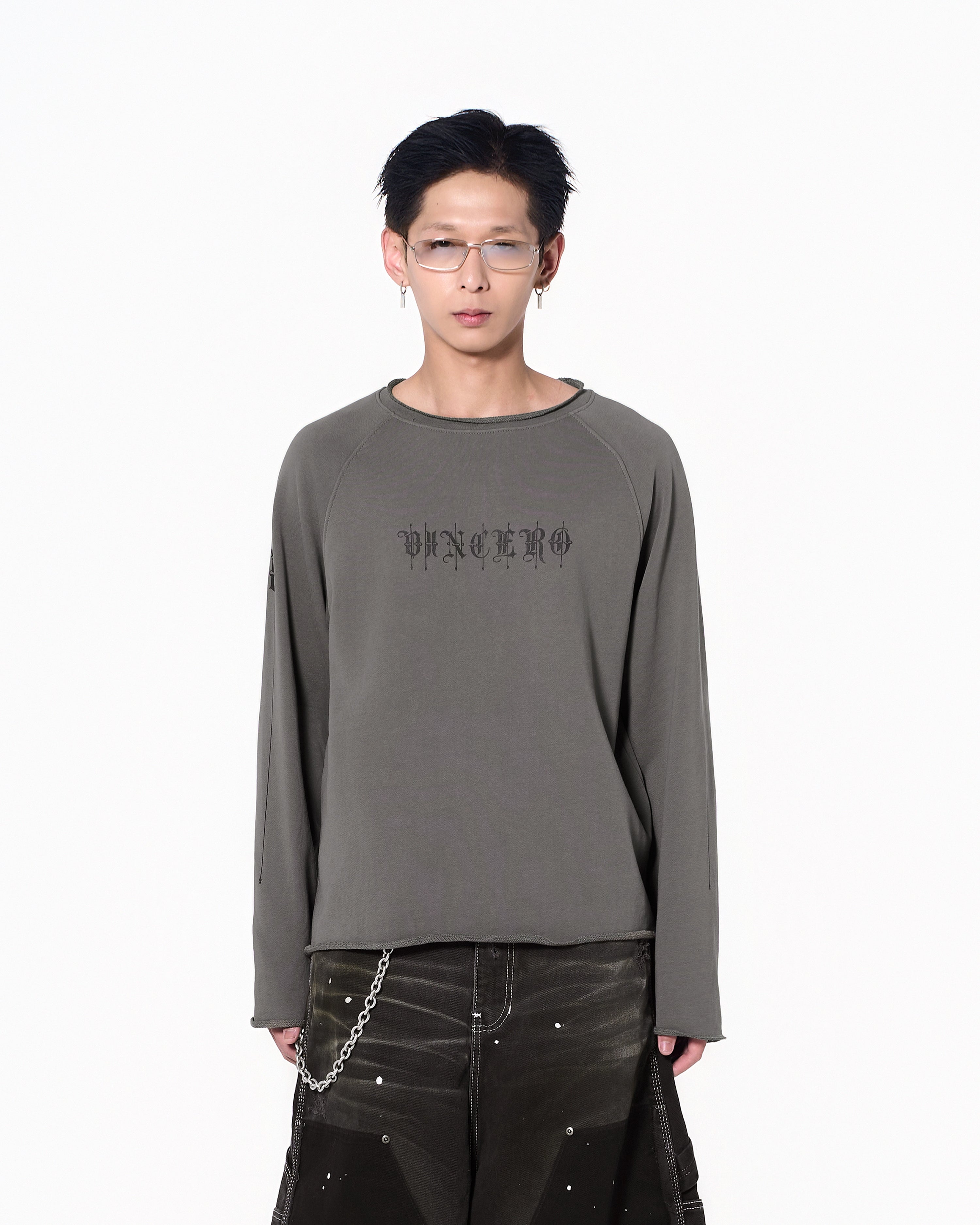 VS Raglan Long-Sleeve Tee - Gray