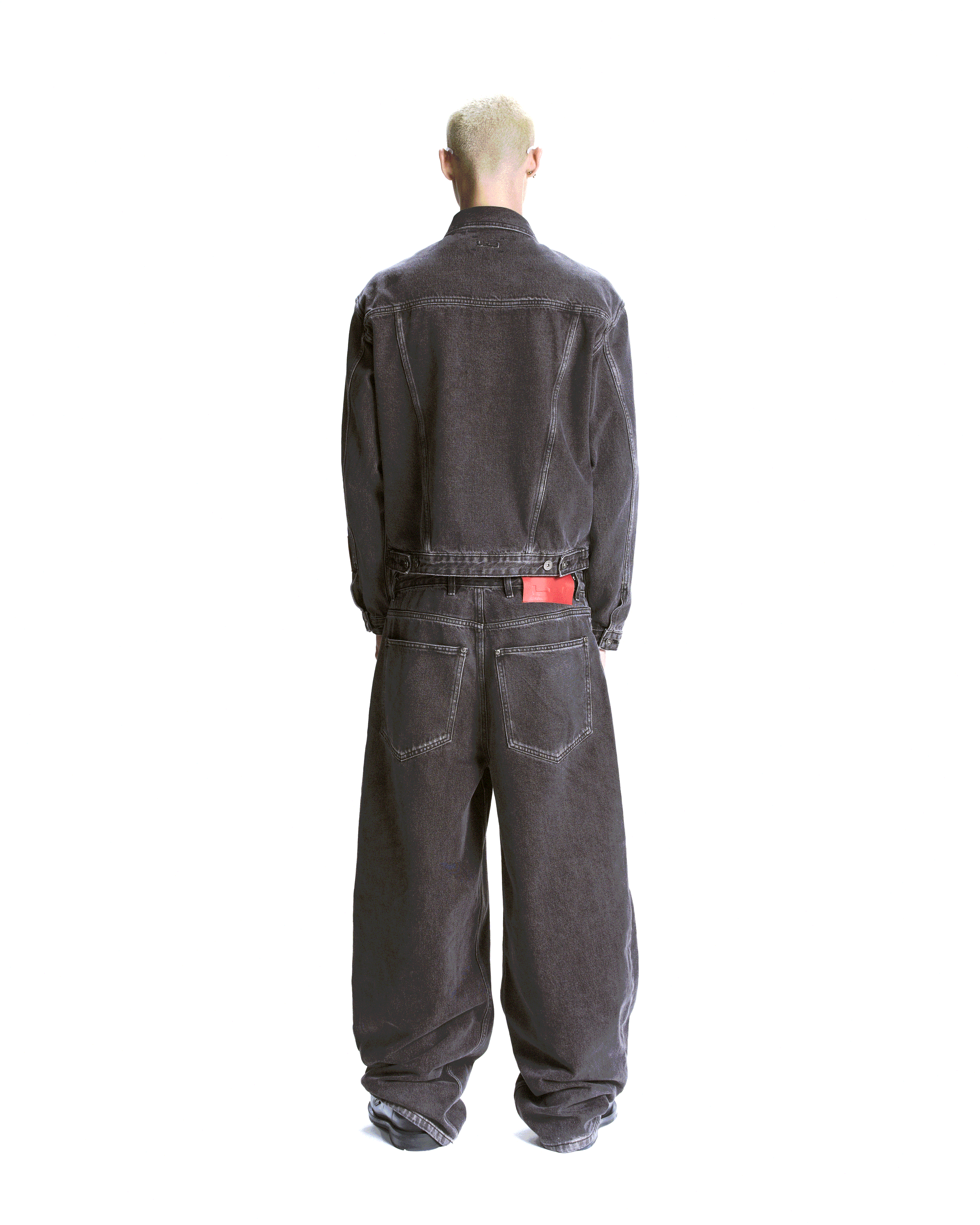 Balloon Jeans - Washed Gray